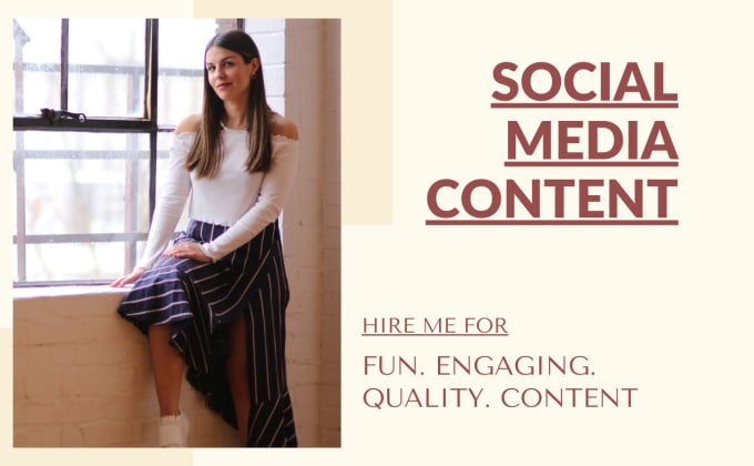 Gig Preview - Write your social media content