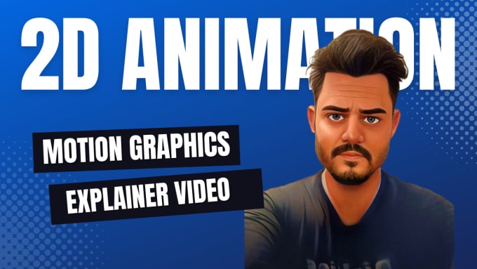 Gig Preview - Make 2d animated explainer video or whiteboard animation