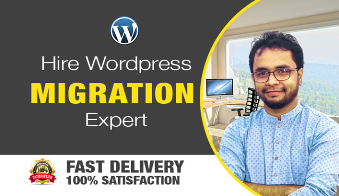 Gig Preview - Migrate, transfer wordpress website to new hosting in 2 hours