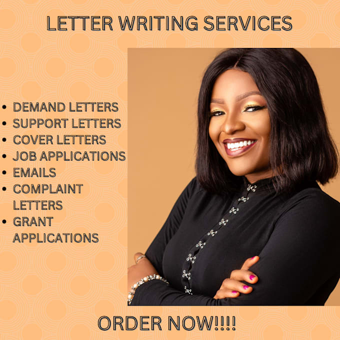 Gig Preview - Write a powerful and exceptional letter to suit your purpose