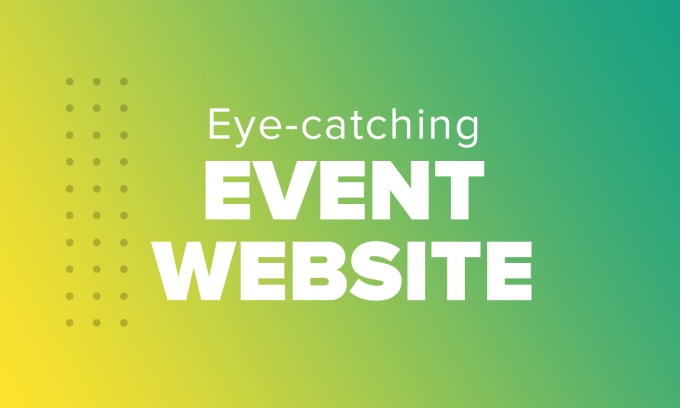 Gig Preview - Develop an event website in wordpress for you