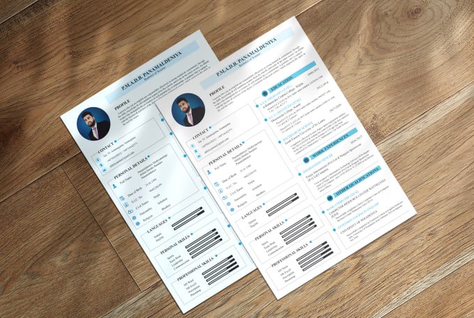 Gig Preview - Create amazing look professional  resume under 24hours