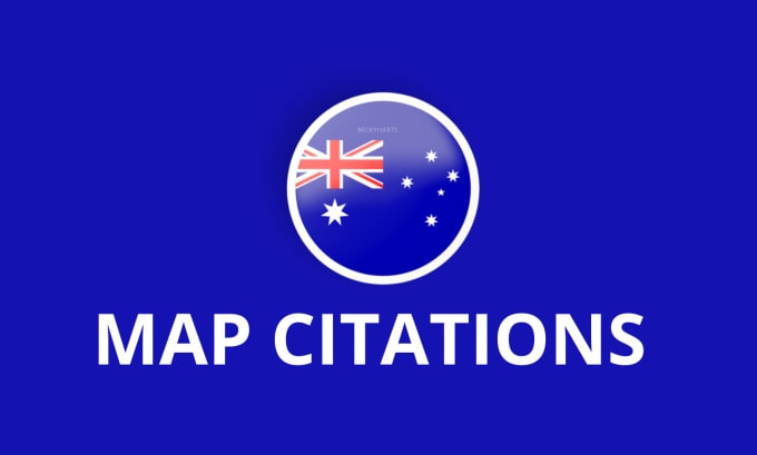 Gig Preview - Do australian map citations for SEO