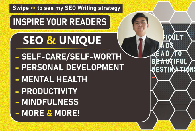 Gig Preview - Write impactful self help and personal development blogs