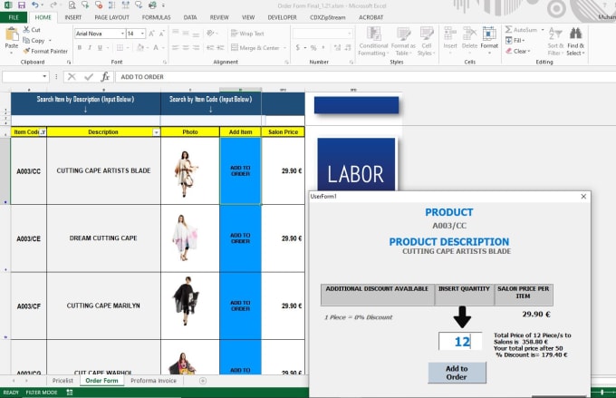 Gig Preview - Microsoft excel automation to fill ms word and PDF forms