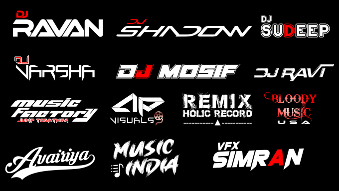 Gig Preview - Design your dj, music, band, visuals logo for less money