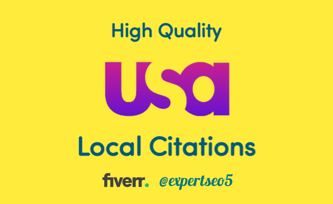 Gig Preview - Do top 300 USA live local citations and directory