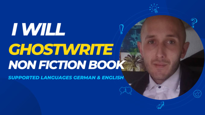 Gig Preview - Write your non fiction book in english or german