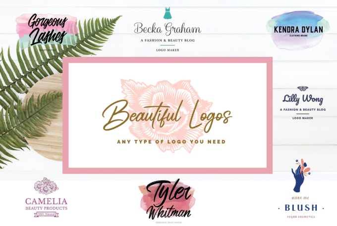 Gig Preview - Create a beautiful logo for your brand