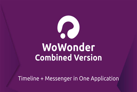 Gig Preview - Compile wowonder combined chat and timeline android application