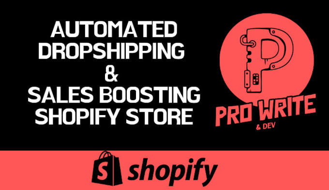 Gig Preview - Create a branded one product shopify dropshipping store