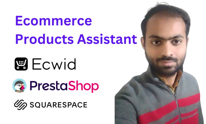 Gig Preview - Upload products ecwid store prestashop oberlo alidropship woocommerce add list