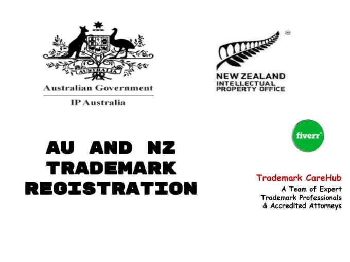 Gig Preview - Prepare and file your trademark in australia and new zealand