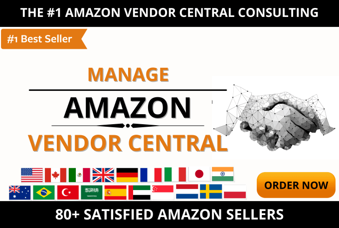 Gig Preview - Manage your amazon vendor central