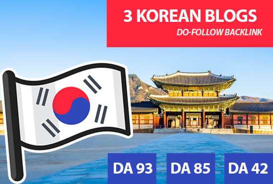 Gig Preview - Do a guest post on my korean travel blog, korean backlinks