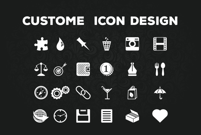 Gig Preview - Design flat line art icon set or nft for app or website