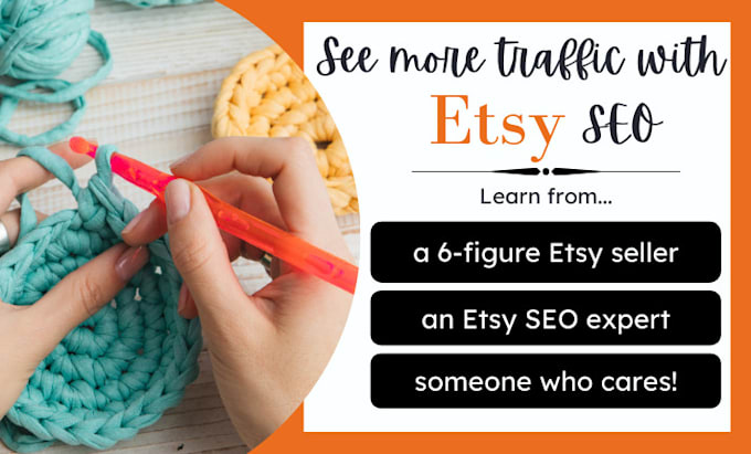 Gig Preview - Use etsy SEO to promote traffic and etsy rank