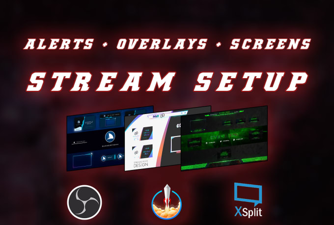 Gig Preview - Help you with your stream overlay and alerts setup