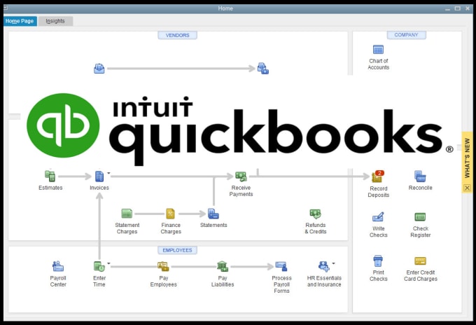 Gig Preview - Do bookkeeping or data entry in quickbooks