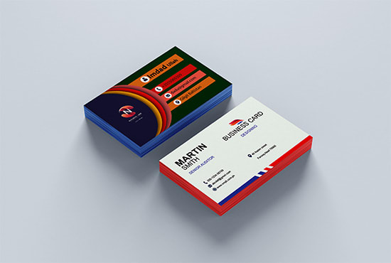 Gig Preview - Do professional  business card design