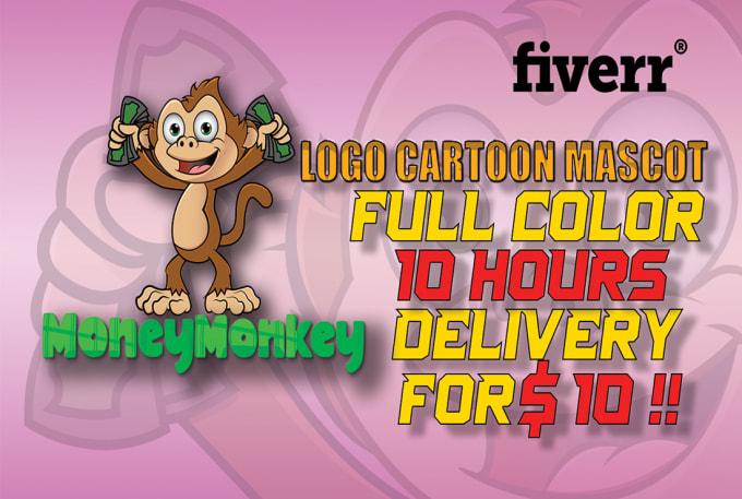 Gig Preview - Design cartoon, mascot or character logo within 10 hours