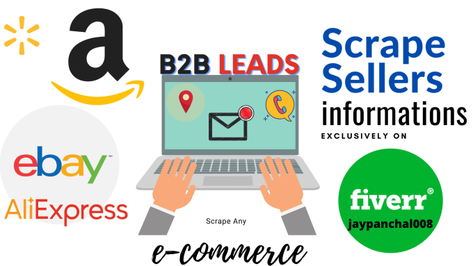 Gig Preview - Give you b2b leads from top ecommerce