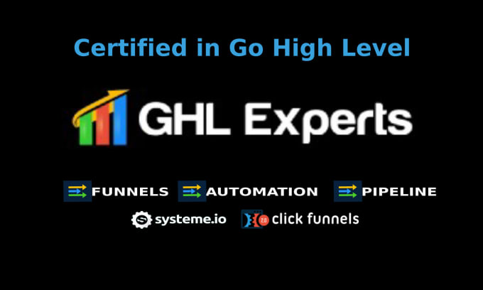 Gig Preview - Do systeme io clickfunnels 2 0 gohighlevel expert for website and sales funnel