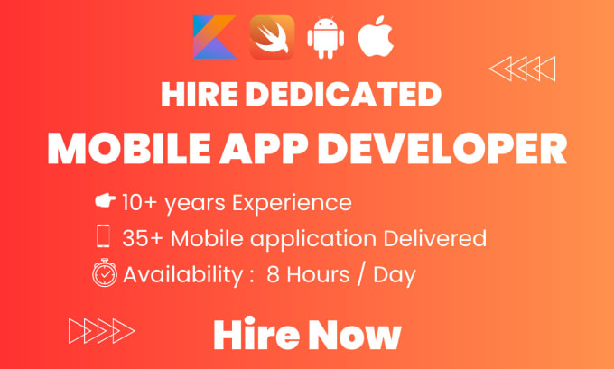 Gig Preview - Be your ios and android mobile applications developer