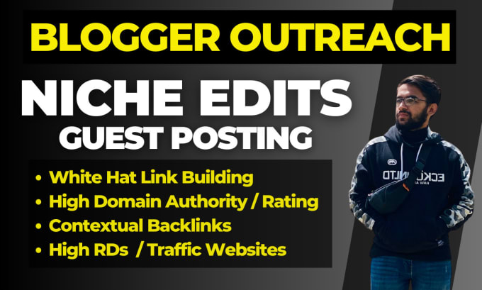 Gig Preview - Do blogger outreach for link insertion niche edits