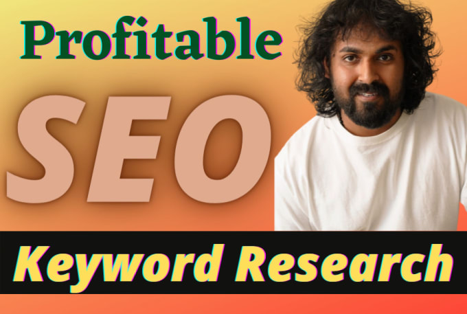 Gig Preview - Do profitable SEO keyword research and competitor analysis