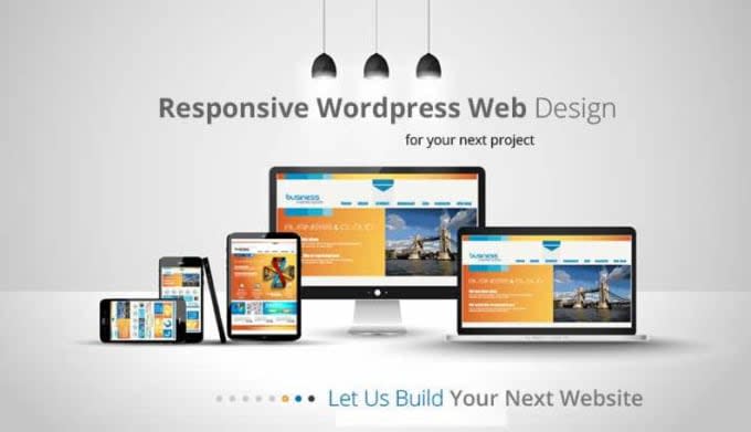 Gig Preview - Create business wordpress website design