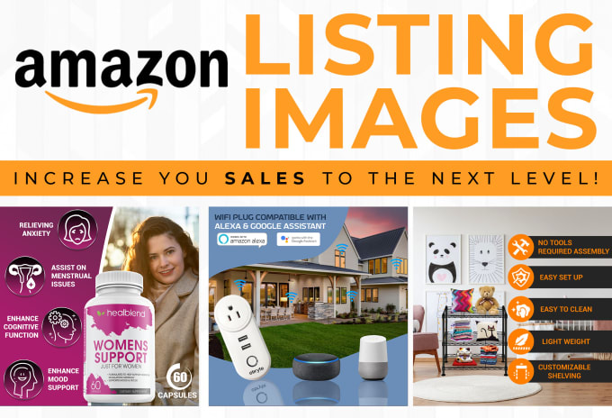 Gig Preview - Create amazon listing images