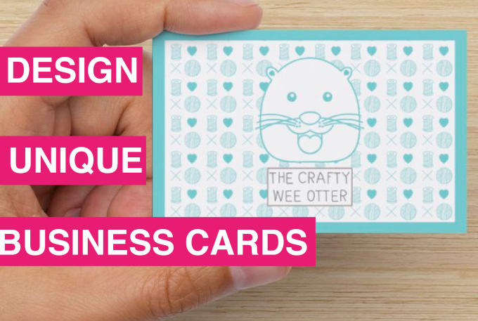 Gig Preview - Design unique business cards