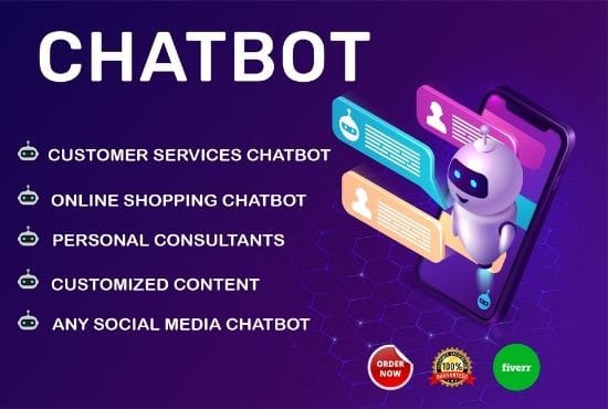 Gig Preview - Make an effective chatbot for increasing your business