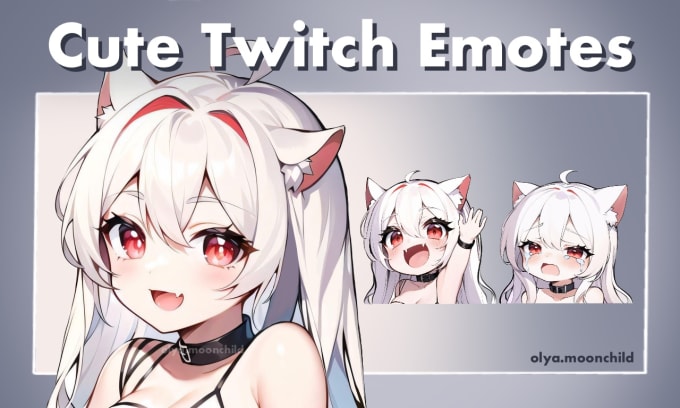 Gig Preview - Draw cute chibi emotes for twitch, discord, telegram