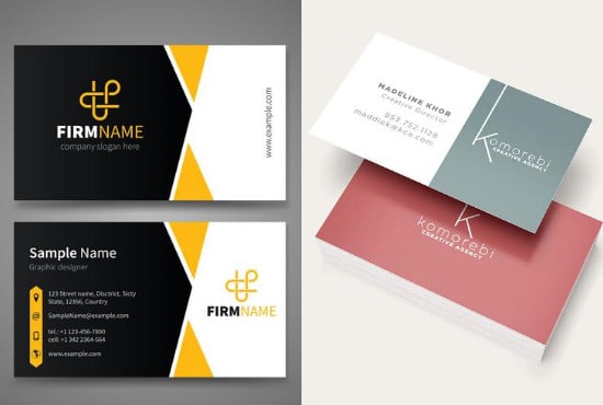 Gig Preview - Design minimal business card  and stationary