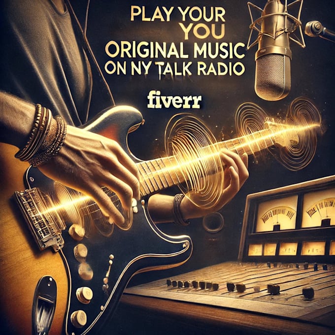 Gig Preview - Play your original music on ny talk radio