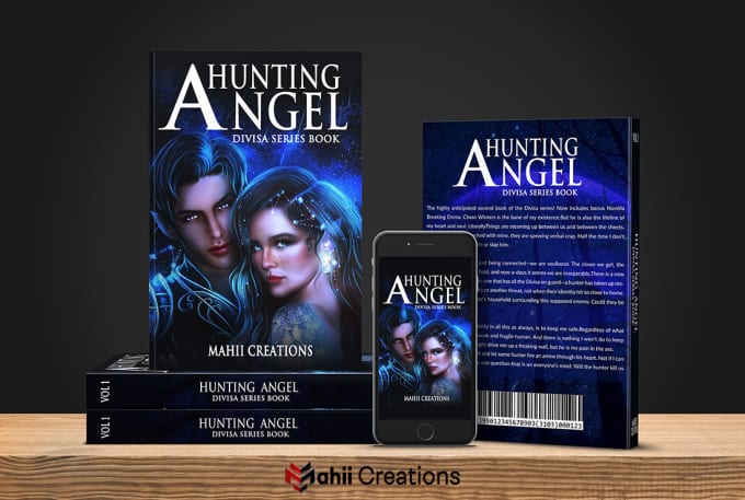 Gig Preview - Design book cover, ebook cover, amazon KDP cover with 3d mockup