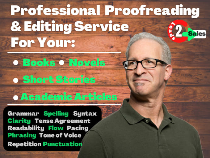 Gig Preview - Professionally proofread and edit your documents