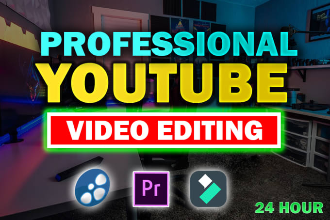 Gig Preview - Professionally do youtube video editing