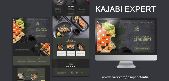 Gig Preview - Create kajabi website or landing page in kajabi