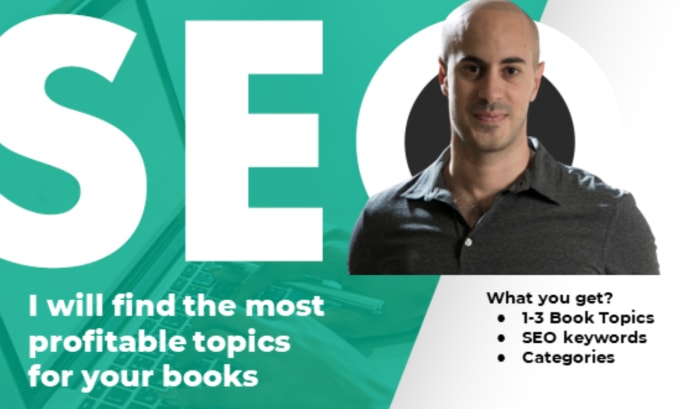 Gig Preview - Find you the most profitable and best topics for your books