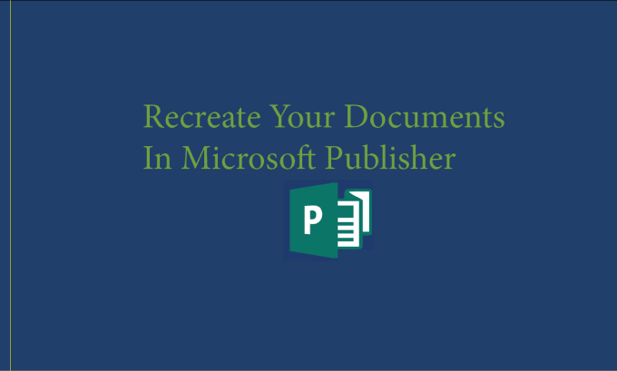 Gig Preview - Recreate any document in microsoft publisher