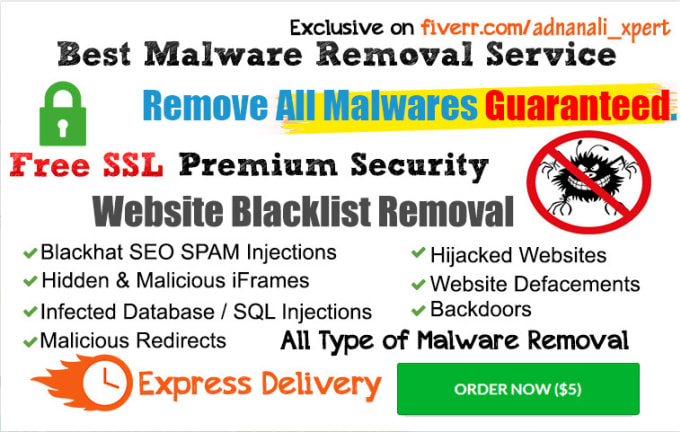 Gig Preview - Quickly clean virus,removal malware,from hacked wordpress site or blacklisted