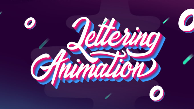 Gig Preview - Create a custom lettering animation for you