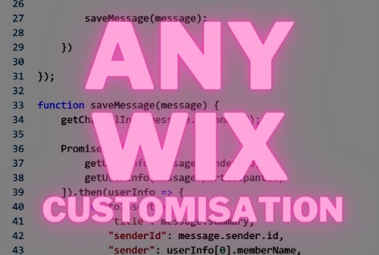 Bestseller - be your wix velo developer, creating customized wix websites