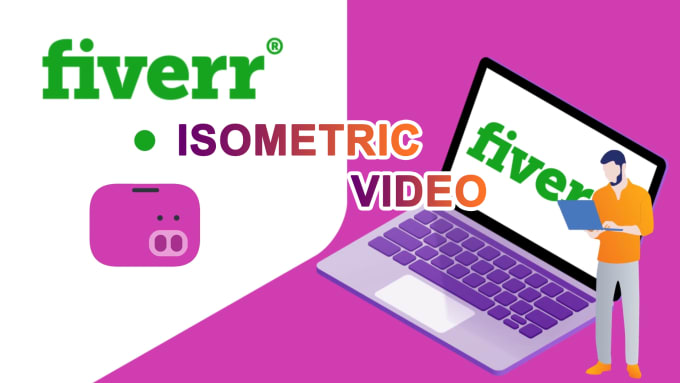 Gig Preview - Create an isometric animation video