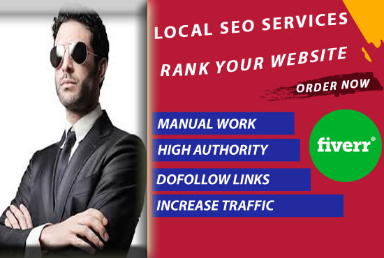 Gig Preview - Do monthly local SEO service for google rankings