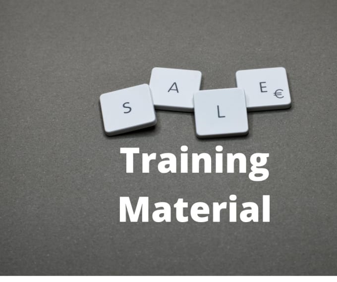 Gig Preview - Send you a customizable sales training for your team