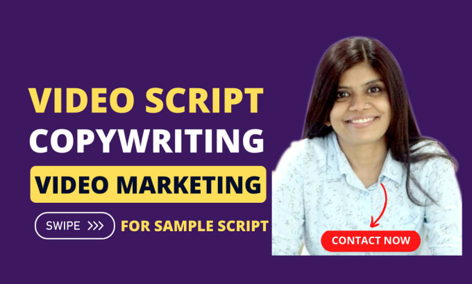 Gig Preview - Write video marketing scripts so your product sells